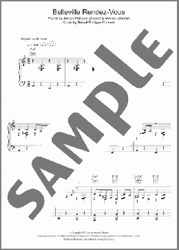 Belleville Rendez-Vous (from 'Belleville Rendez-vous')(Benoit-Philippe Charest) 楽譜 その他 ダウンロード