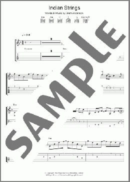 Indian Strings(Suede) 楽譜 ギター（ソロ） ダウンロード