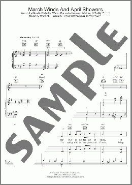 March Winds And April Showers(Walter G. Samuels) 楽譜 その他 ダウンロード