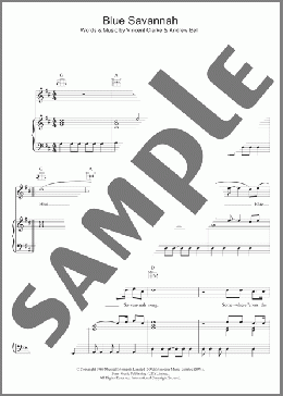 Blue Savannah(Erasure) 楽譜 その他 ダウンロード