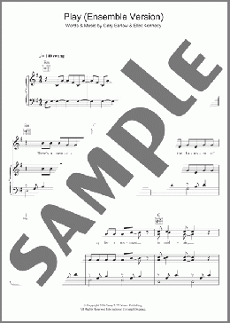 Play (Ensemble Version) (from 'Finding Neverland')(Gary Barlow/Eliot Kennedy) 楽譜 その他 ダウンロード
