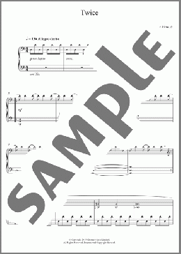 Twice(Ludovico Einaudi) 楽譜 ピアノ（ソロ） ダウンロード