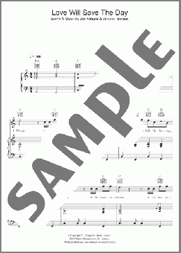Love Will Save The Day(Boyzone) 楽譜 その他 ダウンロード