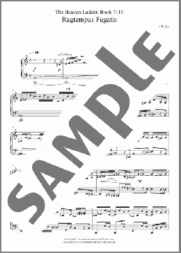 Ragtempus Fugatis (No.3 From The Heaven Ladder Book 7)(Terry Riley) 楽譜 ピアノ（ソロ） ダウンロード