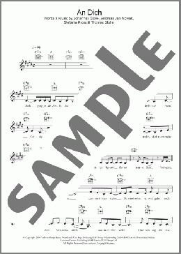 An Dich(Silbermond) 楽譜 その他 ダウンロード