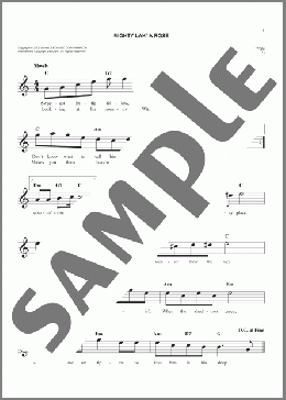 Mighty Lak' A Rose(Ethelbert Nevin/Frank L. Stanton) 楽譜 その他 ダウンロード