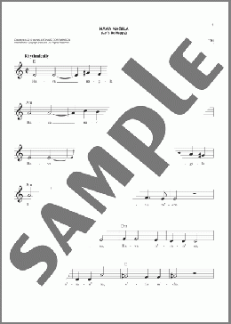 Hava Nagila (Let's Be Happy)(Abraham Z. Idelsohn) 楽譜 その他 ダウンロード