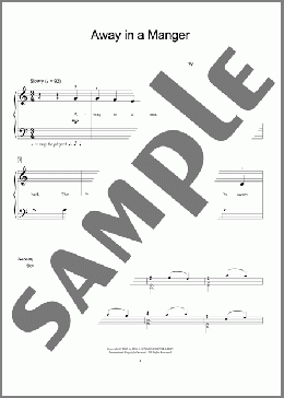 Away In A Manger (arr. Fred Kern)(Fred Kern) 楽譜 ピアノ（ソロ） ダウンロード