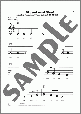 Heart And Soul(Frank Loesser/Hoagy Carmichael) 楽譜 その他 ダウンロード