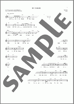 My Tribute(Andrae Crouch) 楽譜 その他 ダウンロード