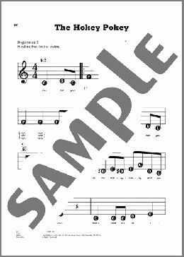 The Hokey Pokey(Tafft Baker/Larry LaPrise/Charles P. Macak) 楽譜 その他 ダウンロード