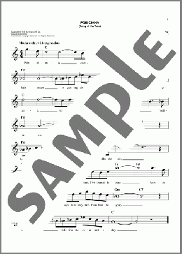 Poinciana (Song Of The Tree)(Nat Simon/Buddy Bernier) 楽譜 その他 ダウンロード