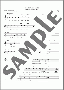 Pennies From Heaven(Arthur Johnston/John Burke) 楽譜 その他 ダウンロード