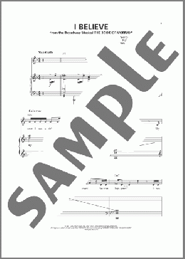I Believe(Robert Lopez/Trey Parker/Matt Stone/Trey Parker & Matt Stone) 楽譜 ピアノ & ボーカル ダウンロード