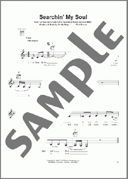 Searchin' My Soul(Vonda Shepard) 楽譜 ウクレレ（弾き語り） ダウンロード