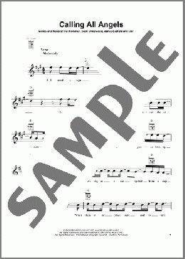 Calling All Angels(Train) 楽譜 ウクレレ（弾き語り） ダウンロード