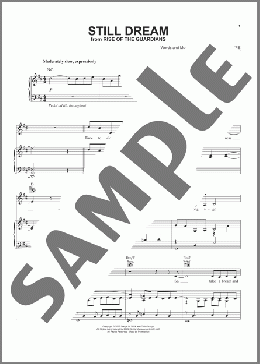 Still Dream(Renee Fleming) 楽譜 ピアノ & ボーカル & ギター ダウンロード