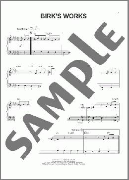 Birk's Works(Dizzy Gillespie) 楽譜 ピアノ（ソロ） ダウンロード