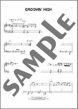 Groovin' High(Charlie Parker/John ”Dizzy” Gillespie) 楽譜 ピアノ（ソロ） ダウンロード