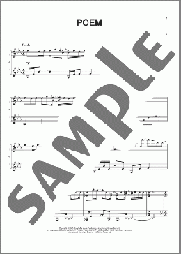 Poem(Yiruma) 楽譜 ピアノ（ソロ） ダウンロード