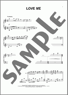 Love Me(Yiruma) 楽譜 ピアノ（ソロ） ダウンロード