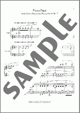 Piano Duet(Bradley Beckman/Carolyn True) 楽譜 ピアノ（連弾） ダウンロード