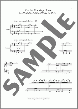 On The Rocking Horse(Bradley Beckman/Carolyn True) 楽譜 ピアノ（連弾） ダウンロード
