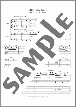 Little Piece No. 3(Bradley Beckman/Carolyn True) 楽譜 ピアノ（連弾） ダウンロード