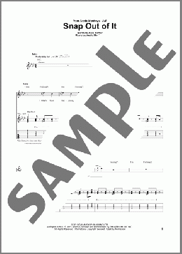 Snap Out Of It(Arctic Monkeys) 楽譜 ギター（ソロ） ダウンロード