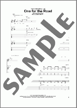 One For The Road(Arctic Monkeys) 楽譜 ギター（ソロ） ダウンロード