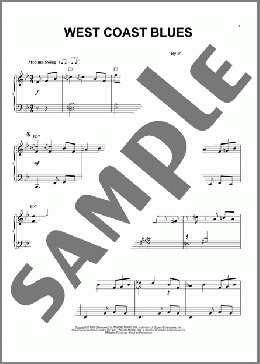 West Coast Blues(Wes Montgomery) 楽譜 ピアノ（ソロ） ダウンロード