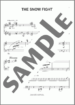 The Snow Fight(John Williams) 楽譜 ピアノ（ソロ） ダウンロード