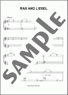 Max And Liesel(John Williams) 楽譜 ピアノ（ソロ） ダウンロード