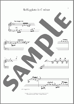 Solfeggietto (ed. Richard Walters)(Carl Philipp Emanuel Bach) 楽譜 ピアノ（ソロ） ダウンロード