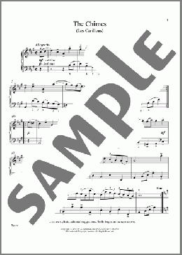 Les Carillons(Johann Philipp Kirnberger) 楽譜 ピアノ（ソロ） ダウンロード