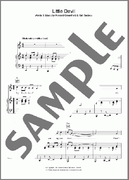 Little Devil(Neil Sedaka) 楽譜 その他 ダウンロード