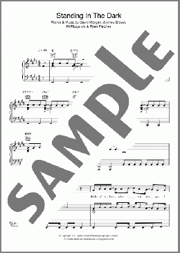 Standing In The Dark(LAWSON) 楽譜 その他 ダウンロード