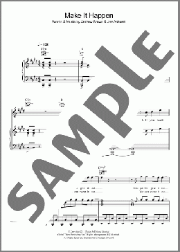 Make It Happen(LAWSON) 楽譜 その他 ダウンロード