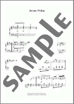 Annen Polka, Op. 117(Johann Strauss II) 楽譜 ピアノ（ソロ） ダウンロード