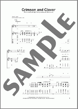 Crimson And Clover(Joan Jett/Tommy James & The Shondells) 楽譜 ギター（その他） ダウンロード