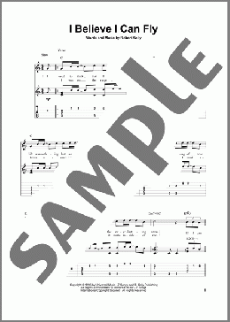 I Believe I Can Fly(R. Kelly) 楽譜 ギター（その他） ダウンロード