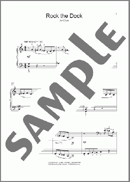 Rock The Dock(Lynda Lybeck-Robinson) 楽譜 ピアノ（ソロ） ダウンロード