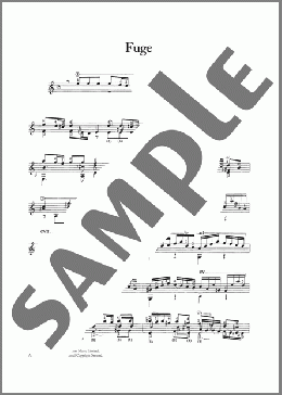 Fugue In A Minor BWV 1000(Johann Sebastian Bach) 楽譜 ギター（その他） ダウンロード