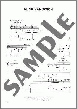 Punk Sandwich(Dixie Dregs/Steve Morse) 楽譜 ギター（ソロ） ダウンロード