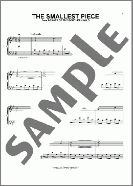 The Smallest Piece(Benh Zeitlin) 楽譜 ピアノ（ソロ） ダウンロード