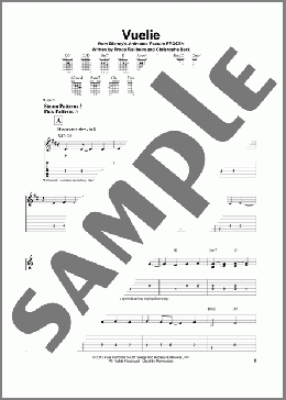 Vuelie (from Disney's Frozen)(Frode Fjellheim) 楽譜 ギター（ソロ） ダウンロード