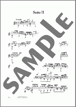 Suite in Cm BWV 997(Johann Sebastian Bach) 楽譜 ギター（その他） ダウンロード