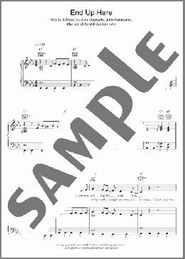 End Up Here(5 Seconds of Summer) 楽譜 その他 ダウンロード