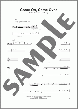 Come On, Come Over(Jaco Pastorius) 楽譜 ベース ダウンロード