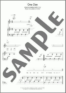 One Day (Vandaag)(Bakermat) 楽譜 その他 ダウンロード